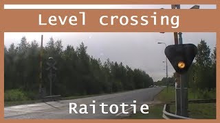 Raitotie. half-barrier device Oulu