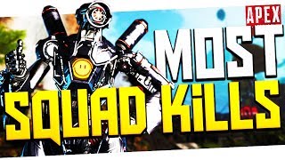 My MOST Random Squad Kills! - PS4 Apex Legends!