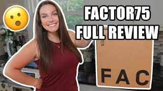 Factor75 (Factor Meals) Review — Checking Out Their Meals, Juices, and Wellness Shots!