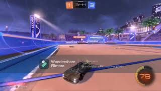 a relatively bad rocket league montage