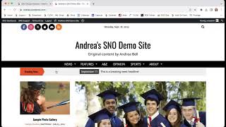 SNO Site Designer Webinar