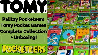 Vintage Palitoy Pocketeers + Tomy Pocket Games - Complete Collection + Unboxing!