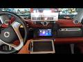 Pioneer SPH-DA360DAB In Mercedes Smart+ Rear BackUp Parking Camera Pioneer & Ground Zero SQ Speakers