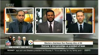 ESPN First Take Today 4/14/2017 - Aaron Rodgers is going Hollywood according to US Weekly