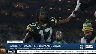 Raiders trade with Packers for wide receiver Davante Adams
