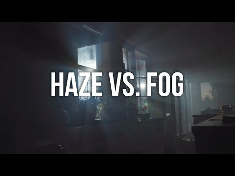Why is fog used in film?