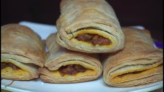 ವೆಜ್ ಪಫ್ಸ್ 4K ಕನ್ನಡ ರೆಸಿಪಿ  Veg Puffs 4K Bakery Style Kannada Recipe Yuvik