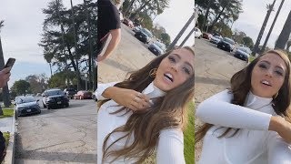 Woah Vicky Shouts "F**K 12!!!" When The Cops Pull Up