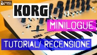 Korg Minilogue - Tutorial Recensione Italiano