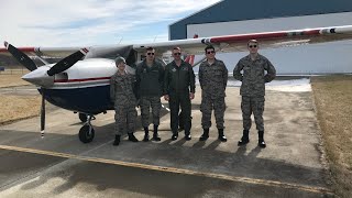 flying with the civil air patrol!