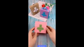 How to make a paper School Bag | DIY origami crafts| DIY BACK TO SCHOOL | Craft With Arsha