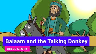 🟡 BIBLE stories for kids - Balaam and the Talking Donkey (Primary Y.A Q2 E13) 👉 #gracelink
