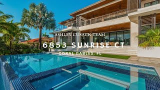 6853 Sunrise Ct, Coral Gables, FL presented by Ashley Cusack