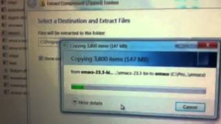 How to install gnu emacs on windows