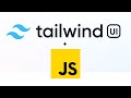 How to Add Javascript to Tailwind UI [HTML COMPONENTS]