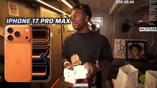 ishowspeed Bought 7 iPhone 17 Pro Max For His Crewmates 😯😀WOW !!!.