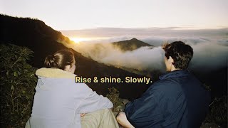 pov: you're on a foggy mountain, watching the sun rise (a playlist)