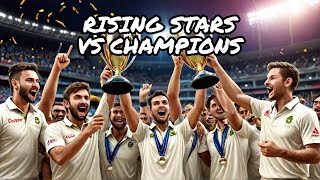 Shine India's RISING STARS Take on the CHAMPIONS in EPIC Cricket Match!