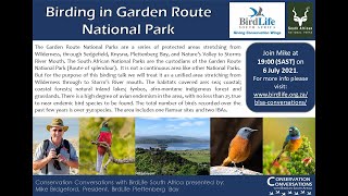 Conservation Conversations: Mike Bridgeford - Garden Route National Parks (6 July 2021)