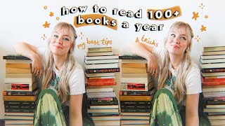 How I read 100+ books a year 📚📚 10 tips for reading MORE