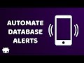 Automate Text Message Alerts when Order Quantity Changes | Database Automation with WayScript