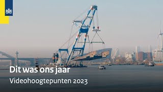 Dit waren onze (video)hoogtepunten van 2023! | Rijkswaterstaat