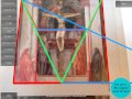 AR and the linear perspective of The Holy Trinity (Masaccio, 1426)