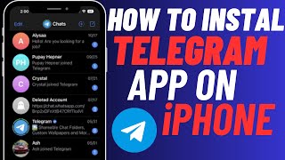 How to Install Telegram App on iPhone | Download Telegram App on iPhone