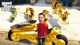 Kradam SVE ZLATNE MOTORE u GTA 5!