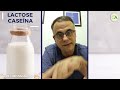 intolerância lactose e caseína