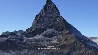 【Switzerland】Google Earth バーチャルツアー ③スイス/ツェルマット・マッターホルン