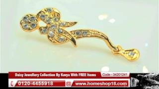 Homeshop18.com - Daisy Jewellery Collection By Kavya With FREE Items