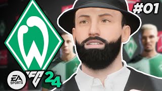 EA FC 24: Werder Bremen Karriere ⚽ #01 - MIT EINER LEGENDE ZURÜCK ZUM ERFOLG!