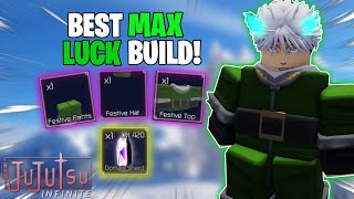 BEST MAX LUCK Build For Domain Shards In Jujutsu Infinite