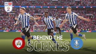 PROMOTION IN THE LAST SECONDS! ⏱️🤯: Behind-the-Scenes at the League One Play-Off Final!