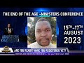 Ministers across Africa confirming their attendance to the End of The Age - Ministers Conference