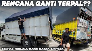 KIRA KIRA TRUK DIGANTI TERPAL KRODONG MASUK GAK‼️