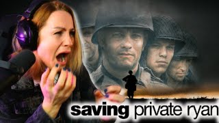 I'M SHOCKED!!!😱😭 Saving Private Ryan MOVIE REACTION!