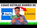 Como RETIRAR dinero de PayPal a Binance en 2024