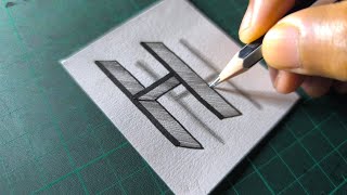 The 3D H Drawing Hack That Will Change Your Art Forever!
