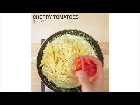 One-pot pasta with garlic and parmesan cheese recipe from Tasty