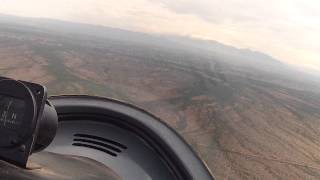 Sailplane - approach and landing - Tucson Soaring Club