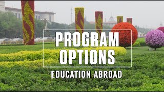 Education Abroad - Program Options