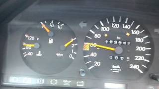 Mercedes W124 260E Automat 0-100 km/h