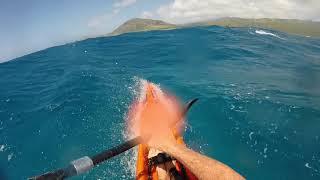 Race Video teaching Hayley Nixon, huge downwind on the Nelo600.