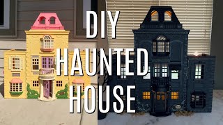 Spooky Doll House Transformation | DIY