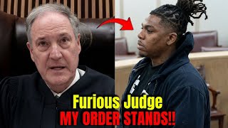 Cocky Defendant Breaks Bond Rules- Judge Stevens GOES NUCLEAR!!