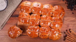 How to Make Shiny, Sweet & Sticky Hot Cross Buns