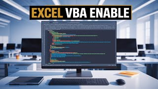 Enable Visual Basic in Excel || Get Developer Tab