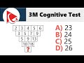 How to Pass 3M Cognitive Assessment Test